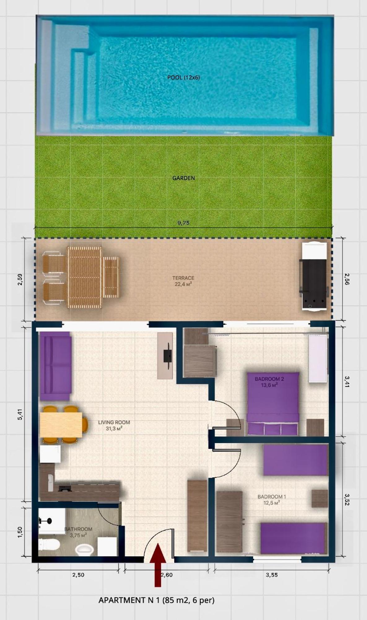 Ellinfos Aparthotel Ханиоти Екстериор снимка
